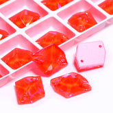 Electric Neon Hyacinth Cosmic Shape High Quality Glass Sew-on Rhinestones WholesaleRhinestone